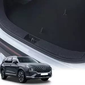 더뉴싼타페 트렁크범퍼커버 스크래치방지 튜닝용품 더뉴싼타페용품 더뉴싼타페몰딩