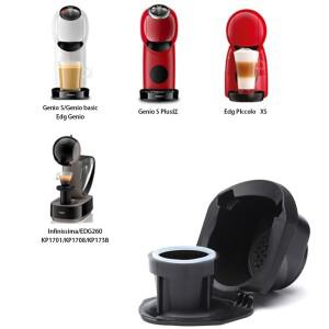 캡슐 커피 머신 부품 Dolce Gusto Piccolo Xs Maker 및 Nescafe Genio S Plus Nespresso 홀더용 재사용 가