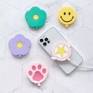 [제이프로젝]bob 맥세이프 무선충전기 카툰 실리콘 커버 케이스 맥세이프케이스 맥세이프범퍼케이스 맥세이