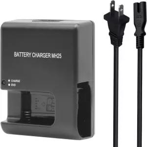 YUEFANS MH-25 배터리 충전기 Nikon EN-EL15a 카메라 D810A II Z5 D780 D750 호환되는 EN-EL15b D600 D800E