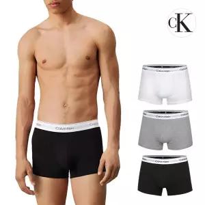 캘빈클라인 CK 언더웨어 아이콘 코튼 스트레치 남자 드로즈 속옷 3팩 세트 NB4392-MP11162271