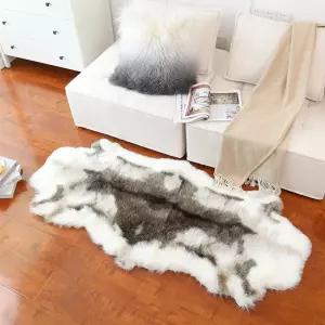 인조 순록 러그 85x90cm 90x85cm 애니멀