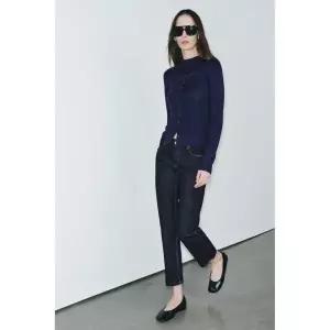 [ZARA] 자라 진 청바지 ZW 컬렉션 CIGARRETE 미드라이즈 - 블루 3373329