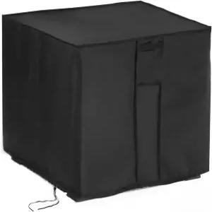 정다 야외 테이블 커버 스퀘어 18인치 케터 스 큐브 맥주 쿨러 테이블용 파티오 방수 소형 바 가구 18 X