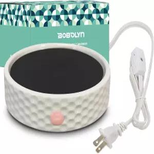 전기 대형 캔들 워머 플레이트 병 캔들용 세라믹 왁스 커피 머그 홈 오피스용 컵 아로마테라피 향료 및