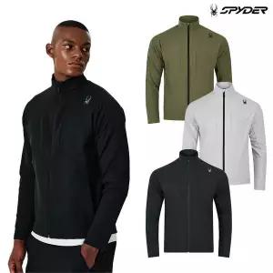 [백화점 정품] 스파이더 남성 퍼포먼스 라이트 브러시 트랙탑 집업 SPJFCNFT202M