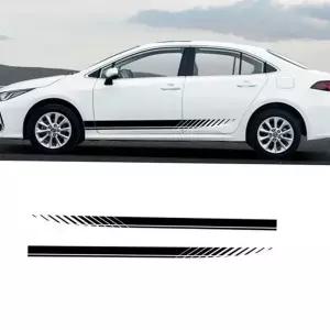 자동차 사이드 데칼 스트라이프 라인 차량문 차량용 사이드 스티커 외관 스크래치방지 문보호 가드 필름