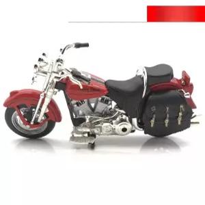 할리 오토바이 미니어처 장식품 하얀색 소품 바이크