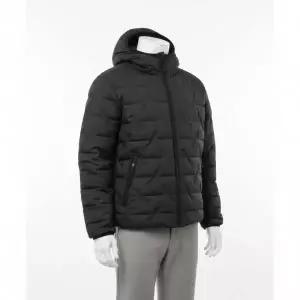 코오롱스포츠 남성 솟솟 후드 일체형 경량 점퍼 TLJDW25913BLK 331873