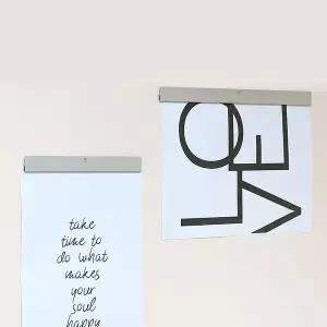 실버 마그넷 푸쉬 바 냉장고 자석