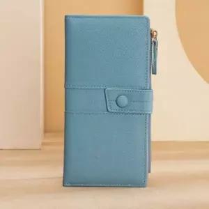 여성 레더 롱 실용 시즌리스 컨템포러리 지갑