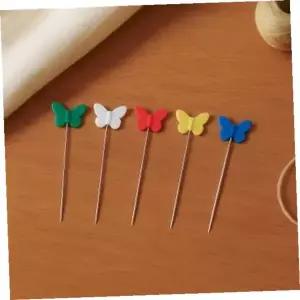 [골드스마일]납작시침핀세트 미싱공방납작나비시침핀100개입손뜨게수예용핀