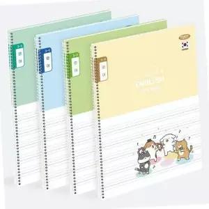 초등학생노트 펜피아 1000 초등 스프링노트 3-6 영어 1박스 200권