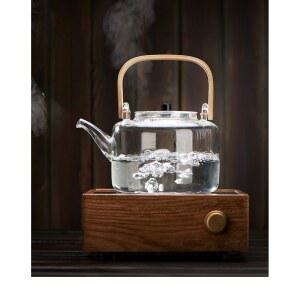 인덕션용 유리주전자 1200ml 1L 직화내열유리 주전자1200ml 인테리어 티포트 ml