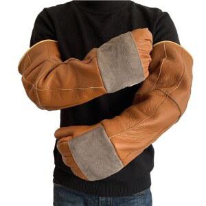 뱀물림방지 레깅스 정글 아웃도어 보호하며 신발 종류의 등산 소가죽 하이킹하기에