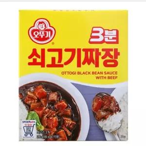 AFOOD 오뚜기 3분 쇠고기 짜장 200g AFOOD 8801045291314 오뚜기 3분 쇠고기 짜장 200g