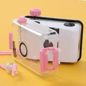 방수 케이스 토이카메라 워터프루프 수동 레트로 필름카메라 흰핑