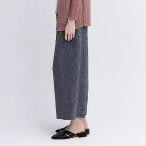 [롯데백화점]플리츠미 로프 자수 믹스 7부 팬츠_PPPTS026007