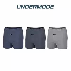 언더모드 남자 트렁크 팬티 3종 세트 인견 스판