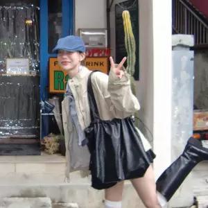 [모코블링] 투웨이 스트링 숄더백 #가방 #보부상백