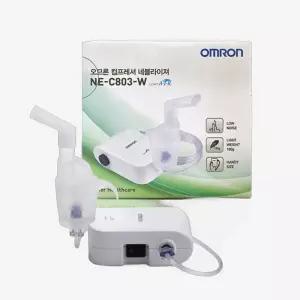 오므론 네블라이저 NE-C803-W 가정용 네블라이저 흡입기 저소음 미세입자