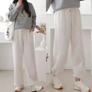 [폴앤폴]솜사탕 밑단 스트링 pt 밴딩 팬츠(3color)