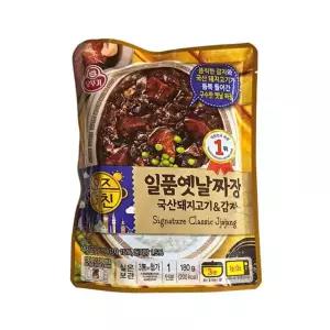 오뚜기 오즈키친 일품옛날짜장180g 오뚜기 오즈키친 일품옛날짜장 즉석짜장