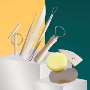 도예 도구 8종세트 공방키트 도예칼 도자기만들기키트