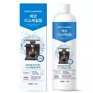 커피머신 세척 석회제거제 에코디스케일링 네스프레소 일리 드롱기 호환 300ml 1개