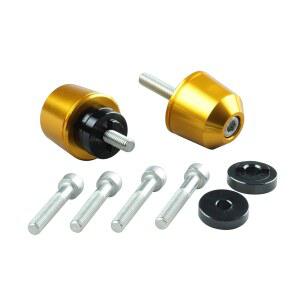 포시 페이스 POSH FAITH 바이크 용품 핸들바 엔드, 솔리드바 혼다 스즈키 순정 핸들 M6 타입 외경 29 mm CB1300SF / SB CT125 헌터캡 등 골드 031176 04 10