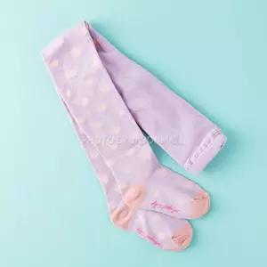 엔젤테디 6800 도트 타이즈 유아 아기 어린이 레깅스 퍼플