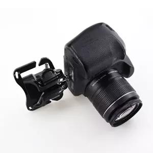 DSLR 카메라 촬영 벨트 퀵 스트랩 허리 분리형 브라켓 거치대 (KYR-W807E5B)