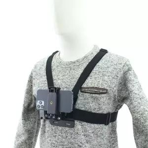 [골드스마일]가슴장착 폰거치 스트랩홀더 휴대장비