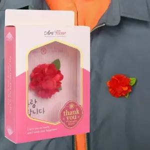 어버이날 스승의날 카네이션 부토니에 꽃 선물 장식용 브로치