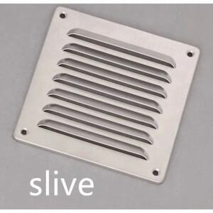 스테인리스 스틸 공기 환풍기 그릴 언더 처마 루버 구리 환기 비 방지 방열 필터