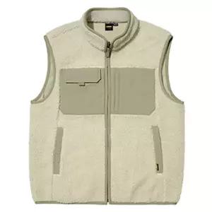 랜더스 남녀공용 양털 플리스 조끼 LD65W 아이보리 집업 캐주얼 패션 겨울 베스트 남성 여성