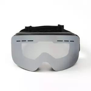 보더키어 반미러코팅 보드 스키 고글 실버레져 스노 용고 안티포크 곡선형 스포츠 운동용