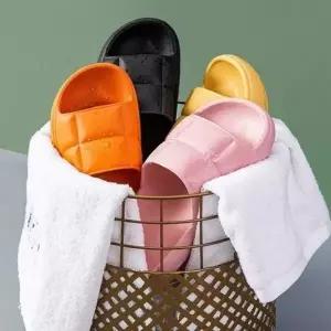 홈 욕실 층간 소음 미끄럼 방지 키높이 퀼팅 슬리퍼 LS 350 안전 쿠션 심플 실내화