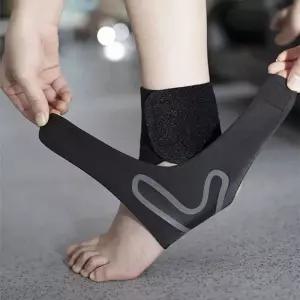 탄력 압박 발목보호대웨이트 크로스핏 조깅 실리콘 등산아 헬스아 서포터 스쿼트 밴드 기능성 지지 아대 니