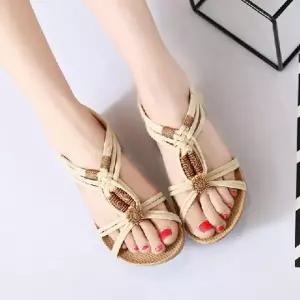 [에이치플러스몰]여성용 샌들 슬리퍼 컴포트 슈즈 휴가용 발편한 신발 바캉스용