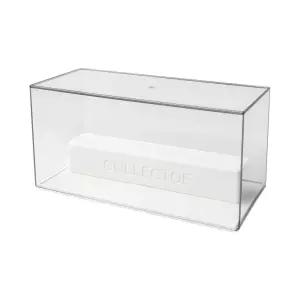 아크릴 피규어 장식장 보관케이스 직사각 2단 30cm애착인형 반려 전시 쇼케이스 디스플레이 투명박스 키링