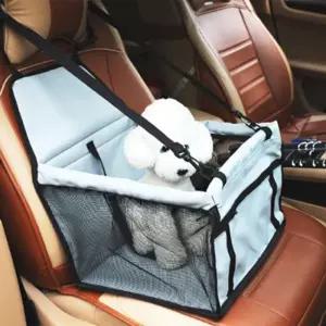 강아지 애견카시트 그레이 가방형 반려자동차 량용 시트 콘솔