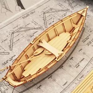 영공방 목제보트 도리 (Dory) (YM022)모형조립용품 만들기 만들기키트 어린이용 즈용 만들기완구 나무 재료