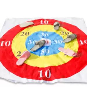 신발 슬리퍼 던지기 양궁 점수판 과녁 도구 체육레크이션 대회용품 운동회 점수 던지기놀이 게임