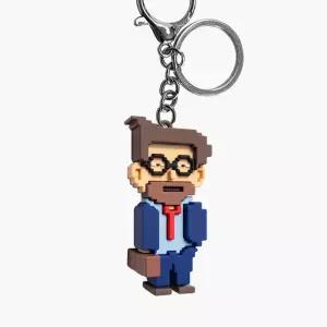 (무한의 계단) 피규어 키링 신사용맨의 피어 비지니스