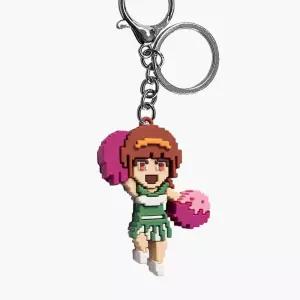 (무한의 계단) 피규어 키링 치어리더의 피어