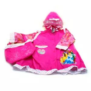 프린세스 플라워 레이스 아동우의 비옷 유아 우비 캐릭터 용우의