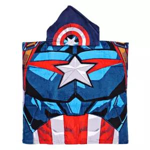 마블 캡틴 아메리카 비치 가운 554340 판초 어린이 타월 타올