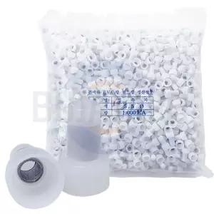 성우 PE 절연 접속자 앤드캡 5.5SQ 1000개입커넥터 커버 커타 전선단자 콘터 전기 엔드 넥터 넥타