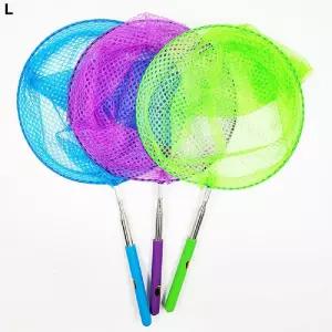 늘어나는 뜰채 10개 색상 랜덤잠자리채 곤충채 잡는채 물고기 채집 도구 잡는막대